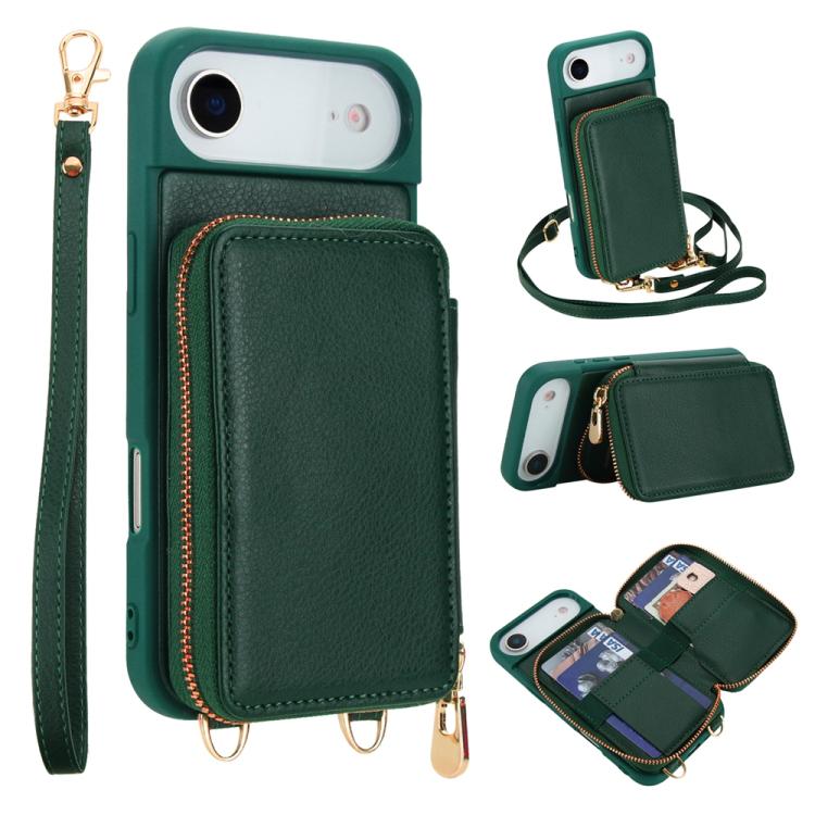 Túi đeo chéo khóa kéo chống RFID đựng thẻ và điện thoại, dành cho iPhone 17 Pro Max, iPhone 17 Pro, iPhone Air, iPhone 15 Pro Max, iPhone 15 Pro, iPhone 15 Plus / 14 Plus
