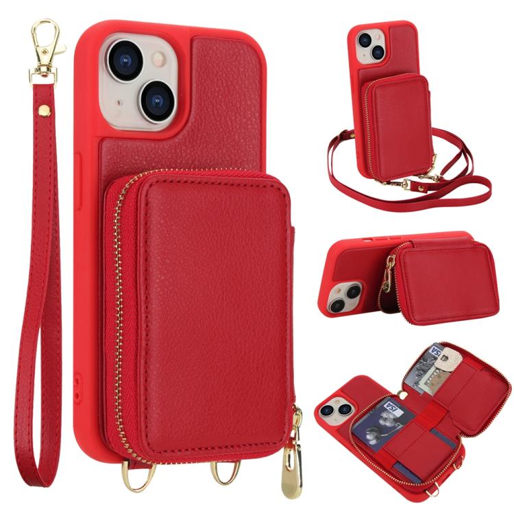 Túi đeo chéo khóa kéo chống RFID đựng thẻ và điện thoại, dành cho iPhone 17 Pro Max, iPhone 17 Pro, iPhone Air, iPhone 15 Pro Max, iPhone 15 Pro, iPhone 15 Plus / 14 Plus