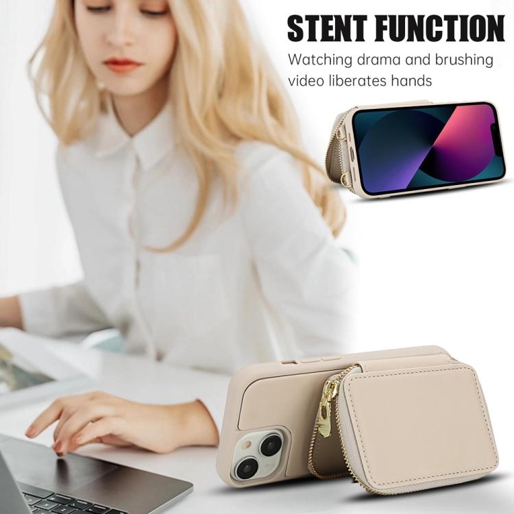 Túi đeo chéo khóa kéo chống RFID đựng thẻ và điện thoại, dành cho iPhone 15, iPhone 14 / 13, iPhone 14 Pro, iPhone 14 Pro Max, iPhone 13 Pro Max, iPhone 13 Pro