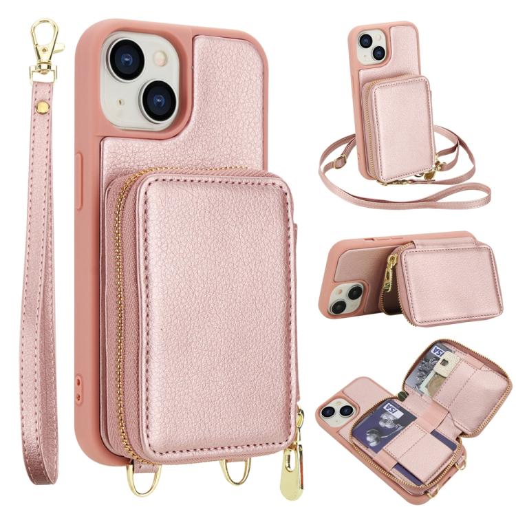 Túi đeo chéo khóa kéo chống RFID đựng thẻ và điện thoại, dành cho iPhone 15, iPhone 14 / 13, iPhone 14 Pro, iPhone 14 Pro Max, iPhone 13 Pro Max, iPhone 13 Pro