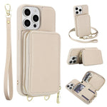 Túi đeo chéo khóa kéo chống RFID đựng thẻ và điện thoại, dành cho iPhone 15, iPhone 14 / 13, iPhone 14 Pro, iPhone 14 Pro Max, iPhone 13 Pro Max, iPhone 13 Pro