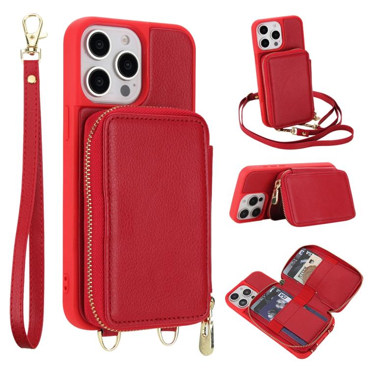 Túi đeo chéo khóa kéo chống RFID đựng thẻ và điện thoại, dành cho iPhone 15, iPhone 14 / 13, iPhone 14 Pro, iPhone 14 Pro Max, iPhone 13 Pro Max, iPhone 13 Pro