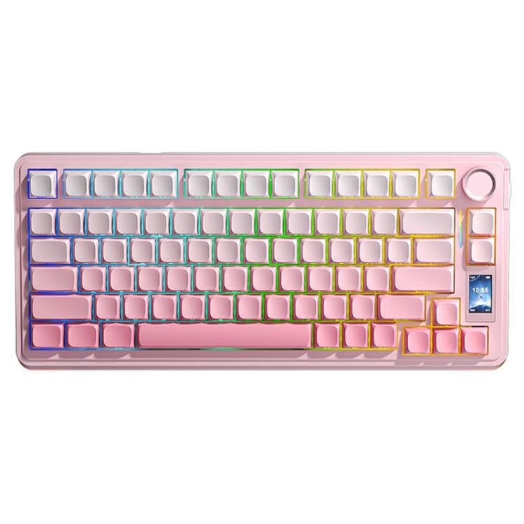 Bàn phím cơ tùy chỉnh gradient ba chế độ AULA S75 Pro 80 phím có dây/2.4G/Bluetooth