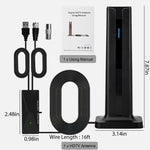 Ăng-ten Truyền Hình Kỹ Thuật Số 4K HD ATSC Thu Sóng Mặt Đất, ATSC