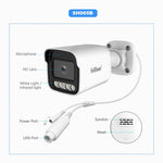 Bộ đầu ghi video mạng camera POE 4 kênh HD 5MP SriHome NVS005-POE065, 5MP 4 kênh