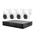 Bộ đầu ghi video mạng camera POE 4 kênh HD 3MP SriHome NVS005-POE030, 3MP 4 kênh