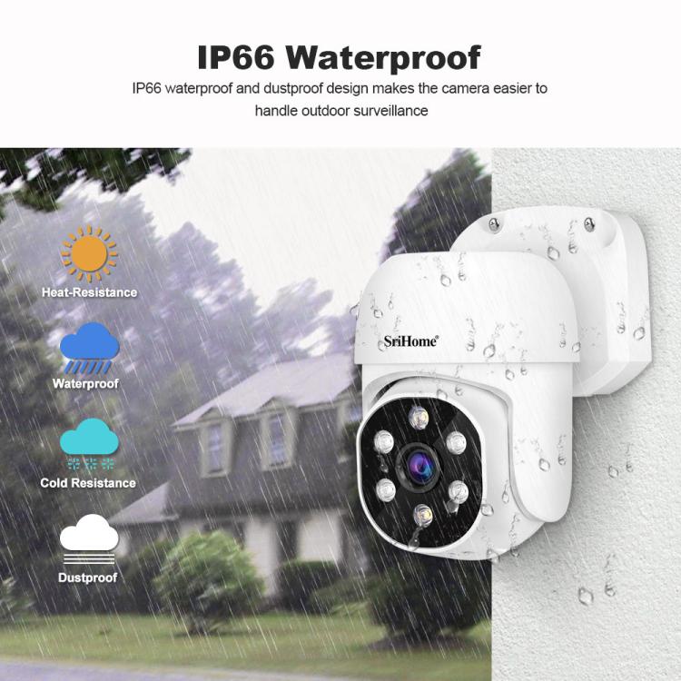 Bộ đầu ghi video mạng camera POE 4 kênh HD 3MP SriHome NVS005-POE030, 3MP 4 kênh