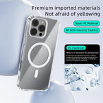 Ốp điện thoại trong suốt chống trầy ABEEL MagSafe vòng màu nam châm, dành cho iPhone 13 Pro Max, dành cho iPhone 13 Pro, dành cho iPhone 13