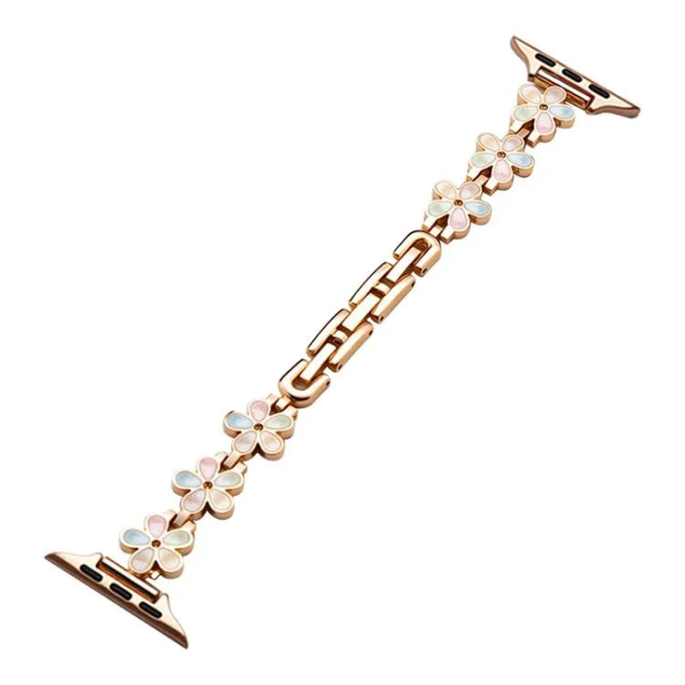 Dây đồng hồ kim loại cánh hoa mặt trời xDfind, Dành cho Apple Watch 42 / 44 / 45 / 46 / 49mm, Dành cho Apple Watch 38 / 40 / 41 / S10 42mm