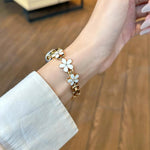 xDfind Sun Petal Metal Watch Band, For Huawei Band 10 / 9 / 8