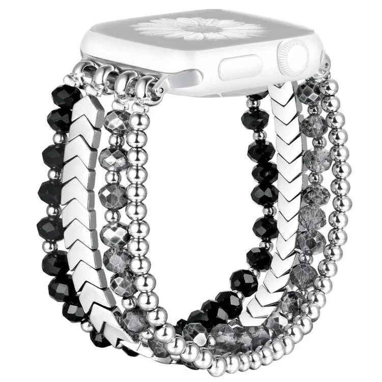 Dây đồng hồ kim loại hạt pha lê mũi tên xDfind, Dành cho Apple Watch 42 / 44 / 45 / 46 / 49mm, Dành cho Apple Watch 38 / 40 / 41 / S10 42mm