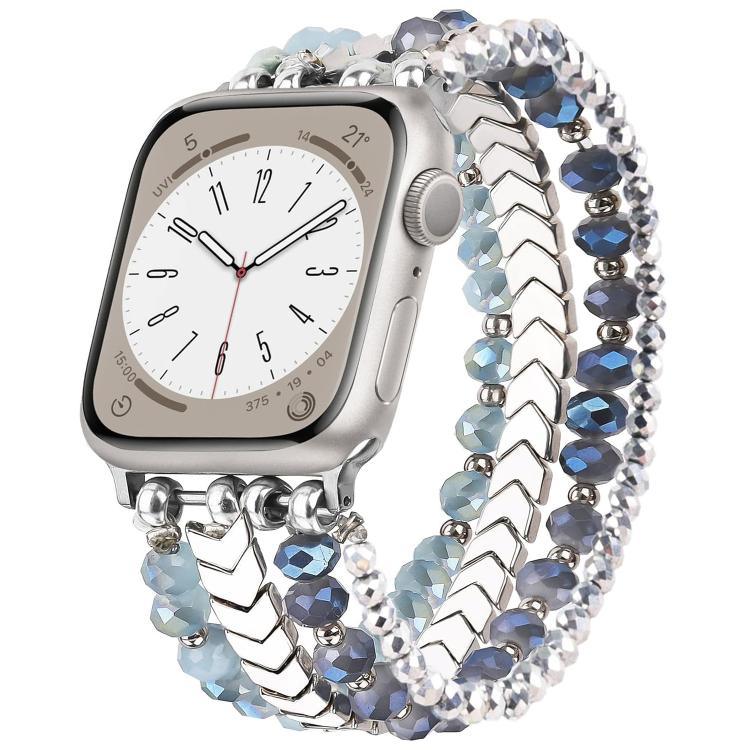 Dây đồng hồ kim loại hạt pha lê mũi tên xDfind, Dành cho Apple Watch 42 / 44 / 45 / 46 / 49mm, Dành cho Apple Watch 38 / 40 / 41 / S10 42mm