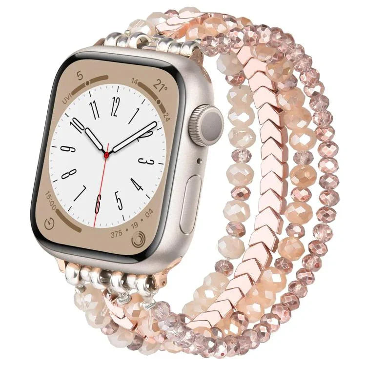 Dây đồng hồ kim loại hạt pha lê mũi tên xDfind, Dành cho Apple Watch 42 / 44 / 45 / 46 / 49mm, Dành cho Apple Watch 38 / 40 / 41 / S10 42mm
