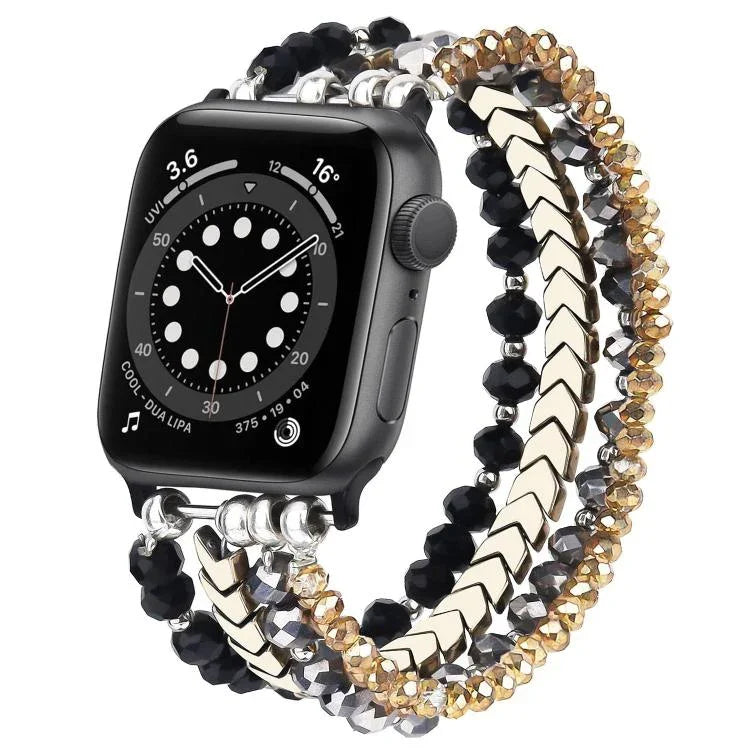 Dây đồng hồ kim loại hạt pha lê mũi tên xDfind, Dành cho Apple Watch 42 / 44 / 45 / 46 / 49mm, Dành cho Apple Watch 38 / 40 / 41 / S10 42mm