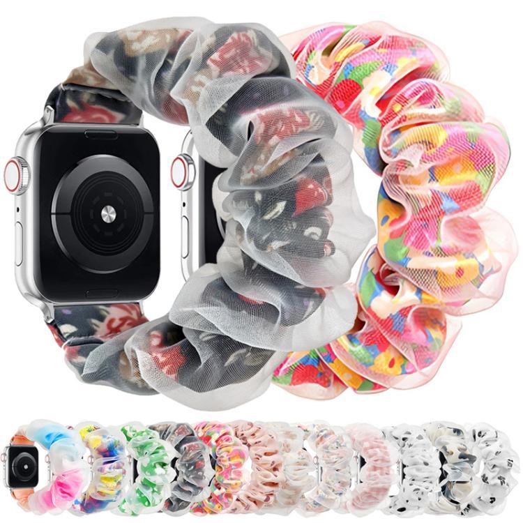 Dây đồng hồ lớp đôi organza tổng hợp polyester xDfind, Dành cho Apple Watch 42 / 44 / 45 / 46 / 49mm, Dành cho Apple Watch 38 / 40 / 41 / S10 42mm