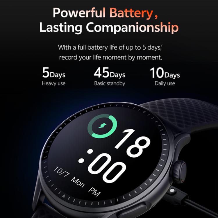 Đồng hồ thông minh GT R3 màn hình AMOLED 1.43 inch, Hỗ trợ theo dõi nhịp tim