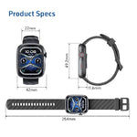 GTS10 Màn hình AMOLED 1.95 inch Đồng hồ thông minh theo dõi thể dục Hỗ trợ đo nhịp tim