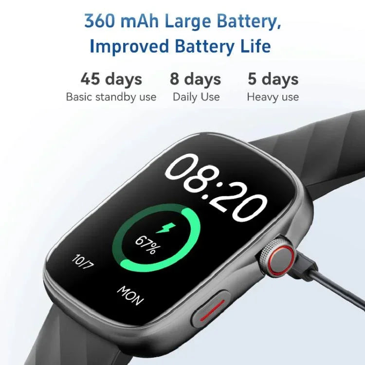 GTS10 Màn hình AMOLED 1.95 inch Đồng hồ thông minh theo dõi thể dục Hỗ trợ đo nhịp tim