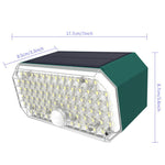 Đèn tường cảm biến hai màu công suất cao LED năng lượng mặt trời N776B