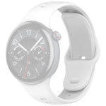 xDfind Silver Buckle Pure Color Silicone Watch Band, For vivo Watch 5