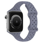 Dây đồng hồ silicone bện khóa bướm xDfind, Dành cho Apple Watch 42 / 44 / 45 / 46 / 49mm, Dành cho Apple Watch 38 / 40 / 41 / S10 42mm