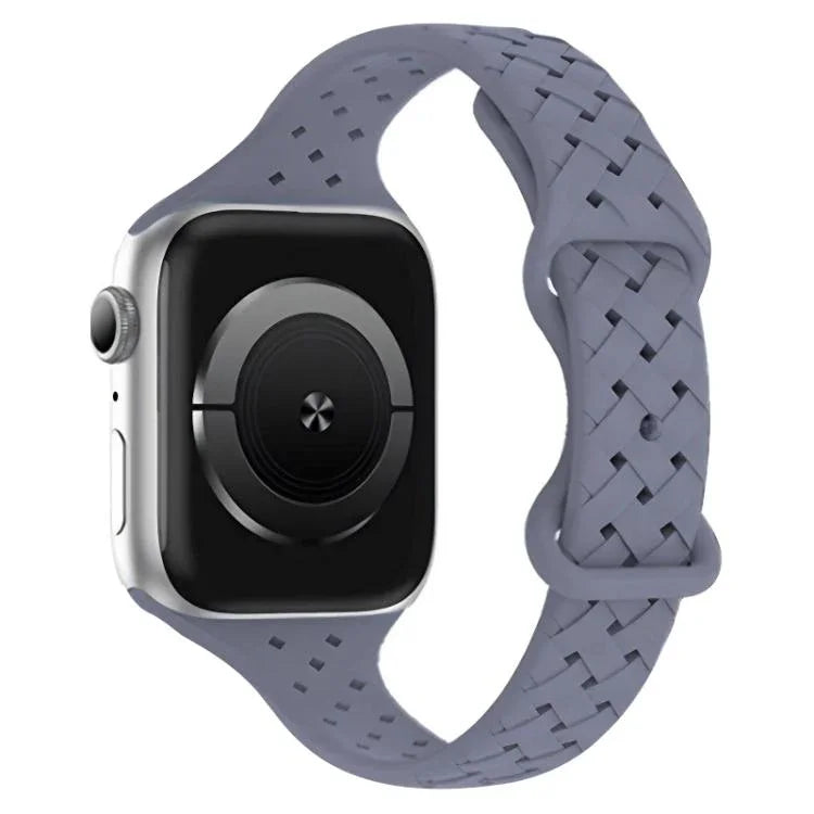Dây đồng hồ silicone bện khóa bướm xDfind, Dành cho Apple Watch 42 / 44 / 45 / 46 / 49mm, Dành cho Apple Watch 38 / 40 / 41 / S10 42mm