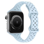 Dây đồng hồ silicone bện khóa bướm xDfind, Dành cho Apple Watch 42 / 44 / 45 / 46 / 49mm, Dành cho Apple Watch 38 / 40 / 41 / S10 42mm