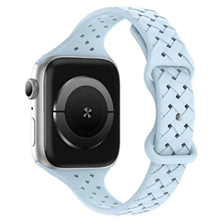 Dây đồng hồ silicone bện khóa bướm xDfind, Dành cho Apple Watch 42 / 44 / 45 / 46 / 49mm, Dành cho Apple Watch 38 / 40 / 41 / S10 42mm