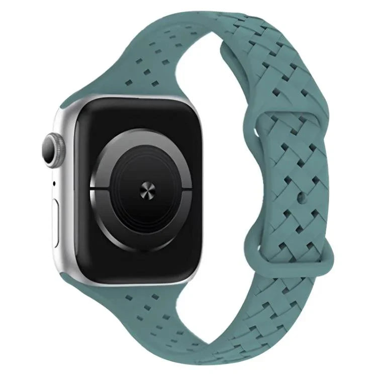 Dây đồng hồ silicone bện khóa bướm xDfind, Dành cho Apple Watch 42 / 44 / 45 / 46 / 49mm, Dành cho Apple Watch 38 / 40 / 41 / S10 42mm