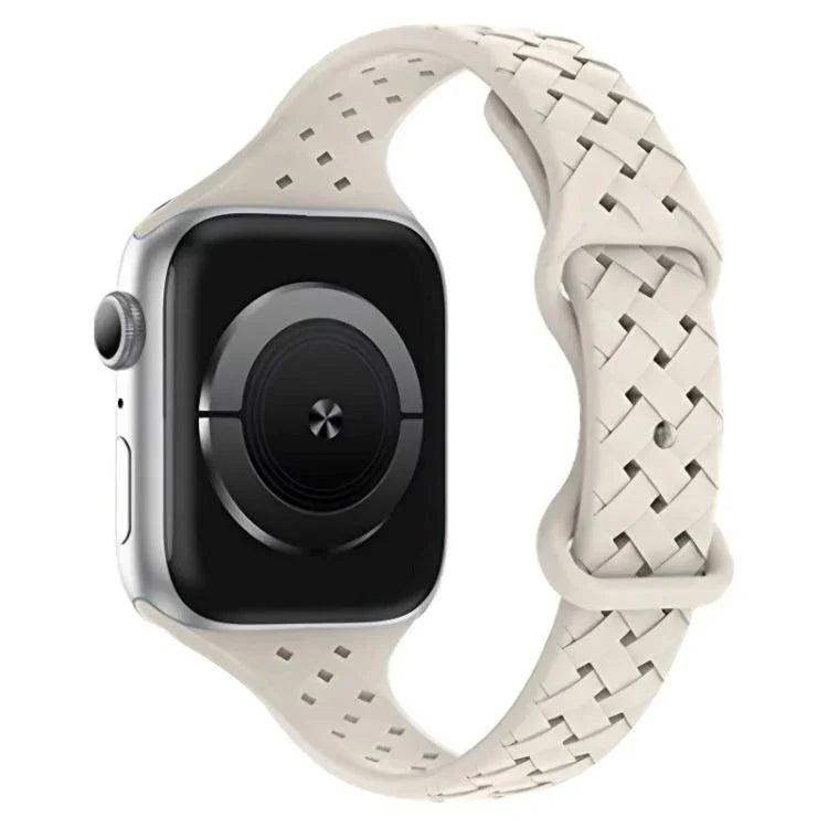 Dây đồng hồ silicone bện khóa bướm xDfind, Dành cho Apple Watch 42 / 44 / 45 / 46 / 49mm, Dành cho Apple Watch 38 / 40 / 41 / S10 42mm