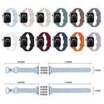 Dây đồng hồ silicone bện khóa bướm xDfind, Dành cho Apple Watch 42 / 44 / 45 / 46 / 49mm, Dành cho Apple Watch 38 / 40 / 41 / S10 42mm