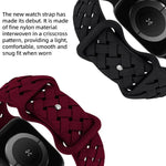 Dây đồng hồ silicone bện khóa bướm xDfind, Dành cho Apple Watch 42 / 44 / 45 / 46 / 49mm, Dành cho Apple Watch 38 / 40 / 41 / S10 42mm