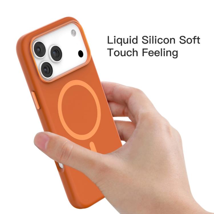Ốp lưng silicone lỏng dòng Mutural Karen có MagSafe, dành cho iPhone 17 Pro Max, iPhone 17 Pro