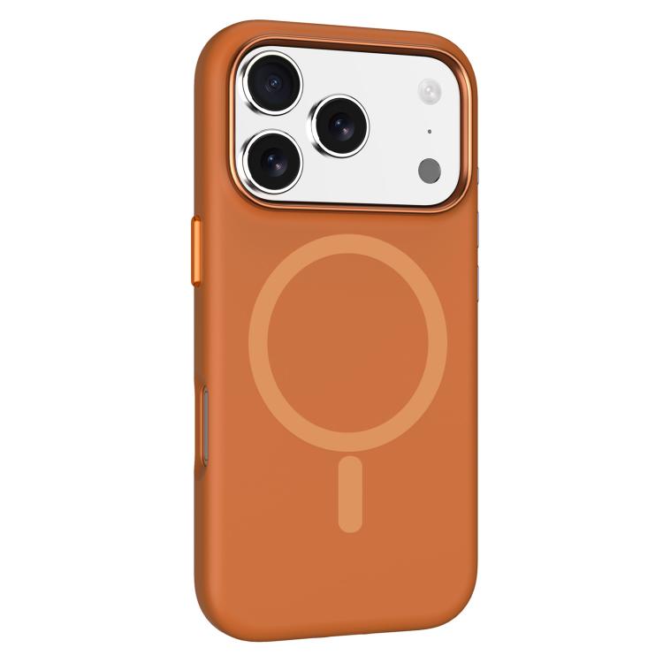 Ốp lưng silicone lỏng dòng Mutural Karen có MagSafe, dành cho iPhone 17 Pro Max, iPhone 17 Pro