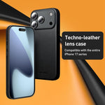 Ốp lưng da công nghệ QIALINO có MagSafe, dành cho iPhone 17 Pro Max, iPhone 17 Pro, iPhone 17, iPhone Air