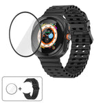 Dây Đeo Đồng Hồ Silicone Khóa Đôi Marine Với Màng Cong 3D, Dành Cho Samsung Galaxy Watch Ultra 2025, Dành Cho Samsung Galaxy Watch Ultra 47mm