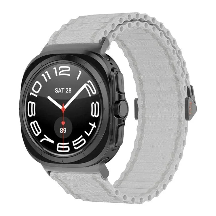 Dây Đeo Đồng Hồ Nylon Vòng Marine Với Màng Cong 3D, Dành Cho Samsung Galaxy Watch Ultra 2025, Dành Cho Samsung Galaxy Watch Ultra 47mm