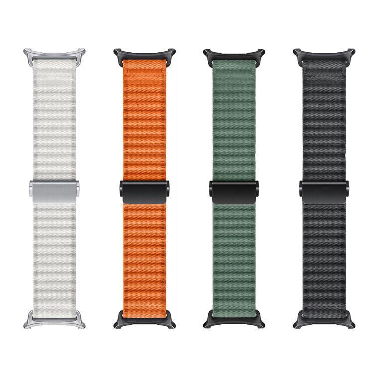 Dây Đeo Đồng Hồ Nylon Vòng Marine Với Màng Cong 3D, Dành Cho Samsung Galaxy Watch Ultra 2025, Dành Cho Samsung Galaxy Watch Ultra 47mm