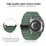 Dây Đeo Đồng Hồ Nylon Vòng Marine Với Màng Cong 3D, Dành Cho Samsung Galaxy Watch Ultra 2025, Dành Cho Samsung Galaxy Watch Ultra 47mm