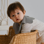 Benzdeer Baby Bib Infants Saliva Towel, Brown Striped Square Collar, Brown Striped Flower Shape, Beige Hexagon, Beige Square Collar, Chocolate Hexagon, Dark Blue Hexagon, Small Squares Hexagon, Apricot Plaid Flower Shape, Apricot Striped Square Collar ...