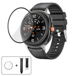Dây Đeo Đồng Hồ Da Silicone Với Màng Cong 3D, Dành Cho Samsung Galaxy Watch8 Classic 46mm, Dành Cho Samsung Galaxy Watch8 44mm, Dành Cho Samsung Galaxy Watch8 40mm