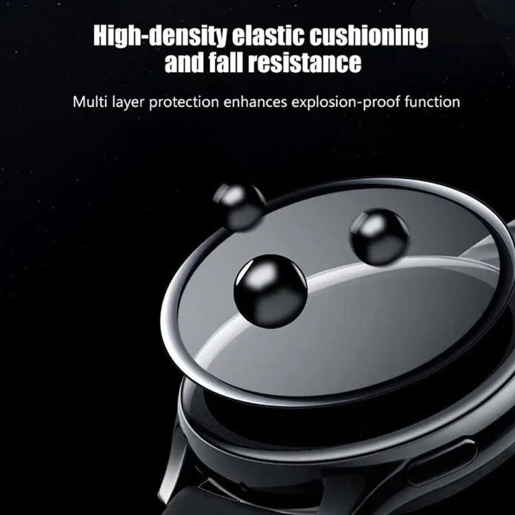 Dây Đeo Đồng Hồ Da Silicone Với Màng Cong 3D, Dành Cho Samsung Galaxy Watch8 Classic 46mm, Dành Cho Samsung Galaxy Watch8 44mm, Dành Cho Samsung Galaxy Watch8 40mm