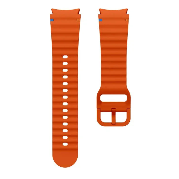 Dây Đeo Đồng Hồ Silicone Khâu Sóng Với Màng Cong 3D, Dành Cho Samsung Galaxy Watch4 Active 40mm, Dành Cho Samsung Galaxy Watch4 Active 44mm
