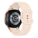 Dây đồng hồ silicone may trơn với phim cong 3D, dành cho Samsung Galaxy Watch6 44mm, dành cho Samsung Galaxy Watch6 40mm, dành cho Samsung Galaxy Watch6 Classic 43mm, dành cho Samsung Galaxy Watch5 44mm