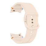 Dây Đeo Đồng Hồ Silicone Khâu Trơn Với Màng Cong 3D, Dành Cho Samsung Galaxy Watch4 Active 40mm, Dành Cho Samsung Galaxy Watch4 Active 44mm