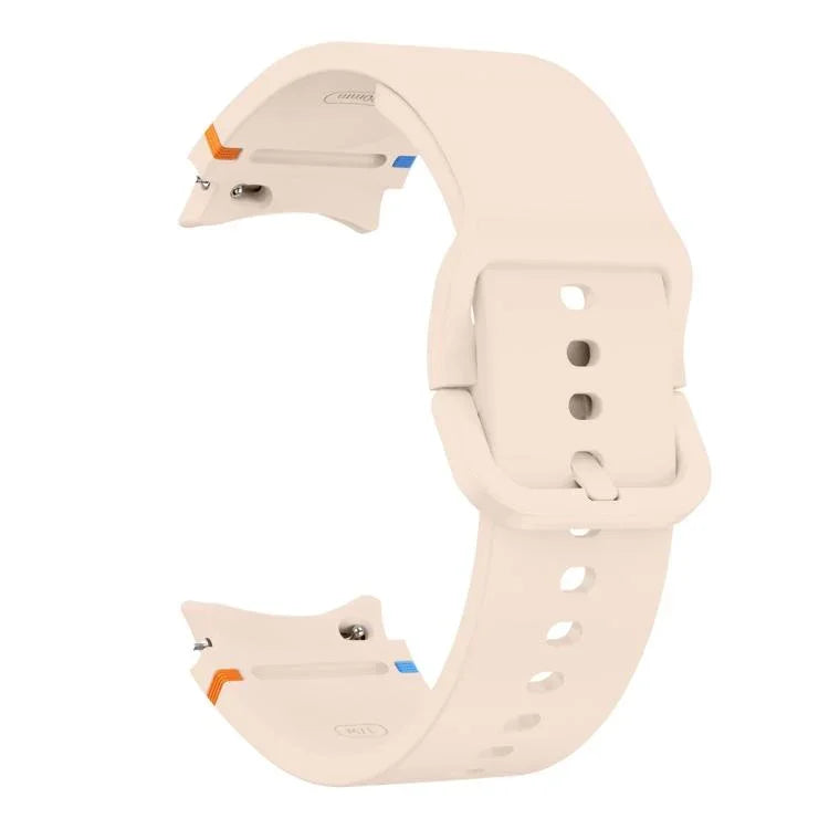 Dây Đeo Đồng Hồ Silicone Khâu Trơn Với Màng Cong 3D, Dành Cho Samsung Galaxy Watch4 Active 40mm, Dành Cho Samsung Galaxy Watch4 Active 44mm