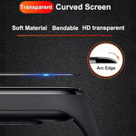 Dây đồng hồ silicone may trơn với phim cong 3D, dành cho Samsung Galaxy Watch5 Pro 45mm, dành cho Samsung Galaxy Watch5 40mm, dành cho Samsung Galaxy Watch4 44mm, dành cho Samsung Galaxy Watch4 40mm