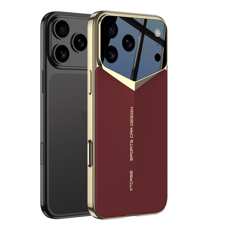 Ốp lưng da trơn GKK Blade Phantom, dành cho iPhone 17 Pro Max, iPhone 17 Pro