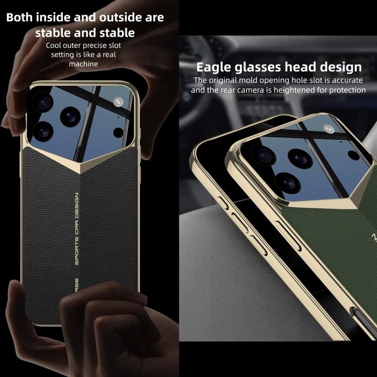 Ốp lưng da trơn GKK Blade Phantom, dành cho iPhone 17 Pro Max, iPhone 17 Pro