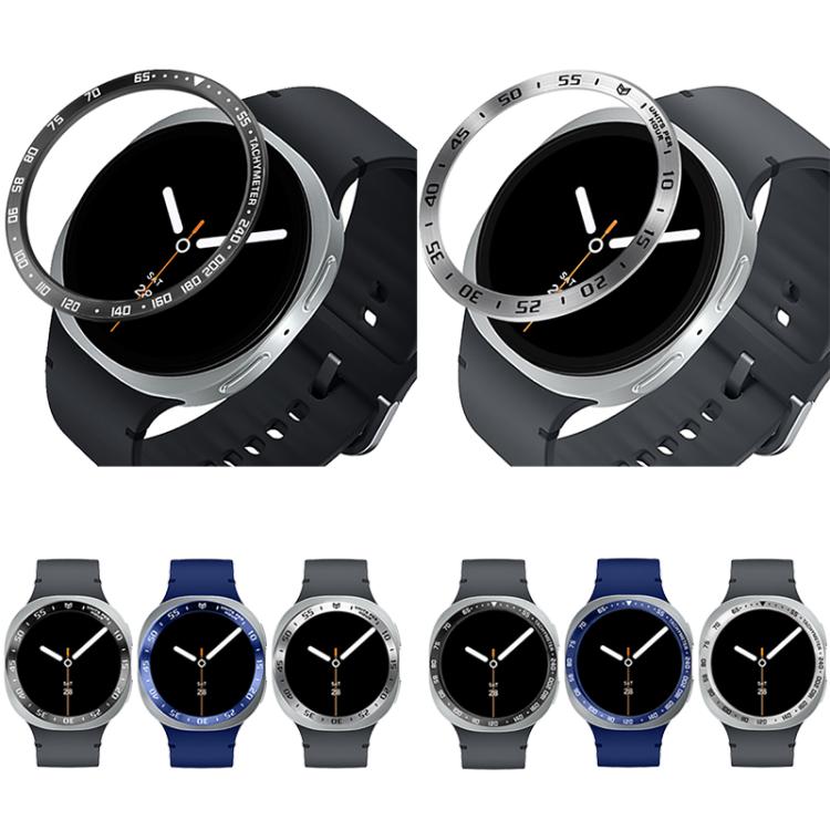 Khung Bảo Vệ Đồng Hồ Thông Minh Vòng Viền Kim Loại, Kiểu: Kiểu A, Dành Cho Samsung Galaxy Watch8 Classic 46mm, Dành Cho Samsung Galaxy Watch8 44mm, Dành Cho Samsung Galaxy Watch8 40mm